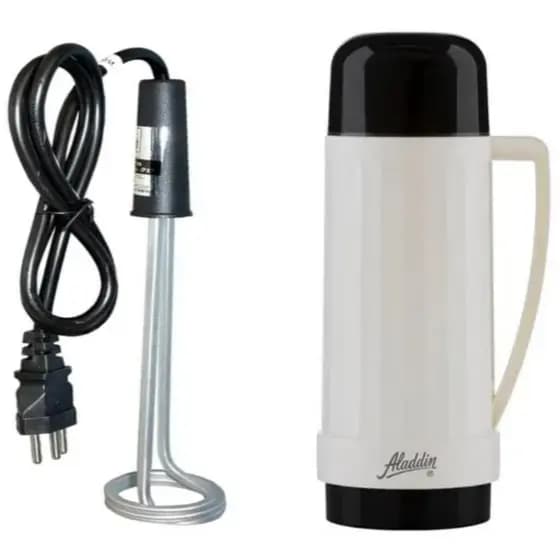 Garrafa De Café Fazer Café Suco Termica+bulidor Esquentar