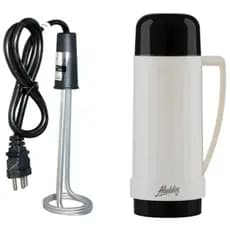 Garrafa De Café Fazer Café Suco Termica+bulidor Esquentar