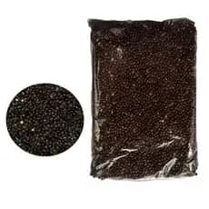 Painço Preto Semente Limpa Curió Bicudo Azulão 1kg