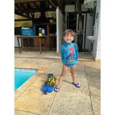 Camisa Termica Infantil e Juvenil UV Proteção Solar - 2 a 14 anos - Masculino e Feminina - Menino - Bebe - Blusa UV