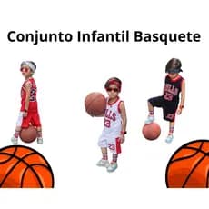 CONJUNTO TIME INFANTIL MENINO KIT BERMUDA E CAMISETA