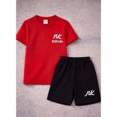 Conjunto menino Infantil kit Camisa + Bermuda