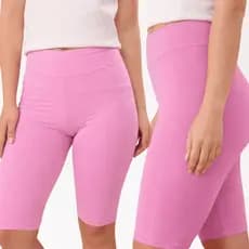 Short Infantil Microfibra Ciclismo Bermuda Menina Conforto Esportivo Fitness Verão Leve Flexível