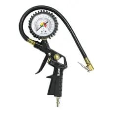Calibrador Medidor De Pressao Com Relogio Manometro Bico Forte 220 Psi