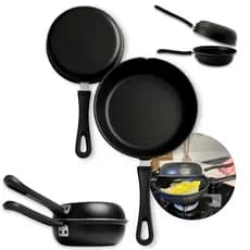 Frigideira Omeleteira Panquequeira Sanduicheira Dupla Antiaderente Teflon Aluminio