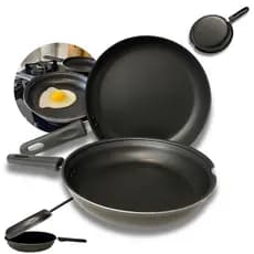 Frigideira Omeleteira Dupla Antiaderente Teflon Panquequeira Sanduicheira Aluminio