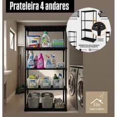 Estante modular Prateleira Multiuso 4 Andares - Envio Imediato