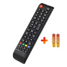 Controle Remoto Compativel TV Samsung Smart Universal Com Pilhas | Envio Imediato