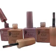 Kit Com 4  de Esmaltes em Gel Profissional K&S QUADRADO - Fundo Realista (10ml cada)