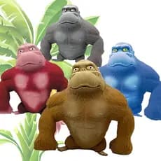 Boneco Gorila Rongee Kong – Brinquedo Divertido para Alívio do Estresse