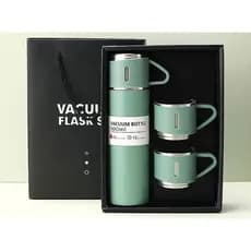 Casa 304 aço inoxidável copo térmico de grande capacidade masculino e feminino portátil conjunto de caixa de presente
