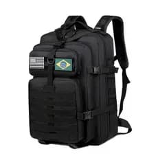 Mochila Tática 50 Litros Reforçada Impermeável Masculina Grande Camping