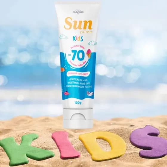 Protetor Solar Kids FPS 70 100g Sun Prime My Health