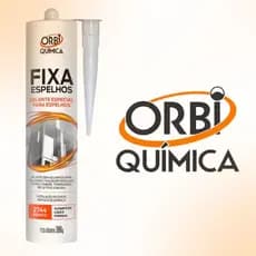 Fixa Espelho Para Todos Tipos De Vidro 380g Orbi