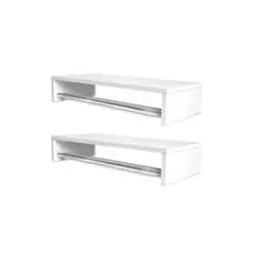2 Cabideiro de Parede Closet Arara de Roupas Quarto