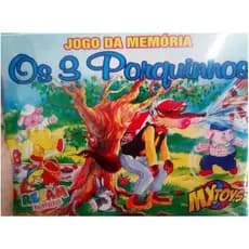 Quebra-cabeça puzzle chapeuzinho vermelho ou Jogo da memoria os 3 porquinhos