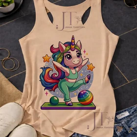 REGATA PILATES UNICÓRNIO,BOLA ROSA,CAMISETA,ACADEMIA,MODA FITNES,MULHER MAROMBA,moda plus size