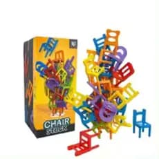 Brinquedo Cadeiras Empilháveis Educativo Interativo Redução de Estresse 36 Peças/42 Peças