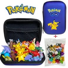 24 Peças/Tomy Caixa Diferentes Estilos Pokemon Figuras Modelo Coleção 2-3cm Pikachu Anime Figura Brinquedos Bonecas de A