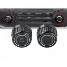 Botão do leitor de CD para Volkswagen Virtus Polo Santana Sagitar, botão de volume do DVD 0691 QNXH