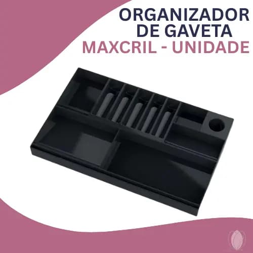 Organizador de Mesa e Gaveta Maxcril com Divisórias - Unidade