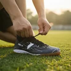 Chuteira Masculina Society Cano Alto Profissional Futsal Esportivo Sola Costurada