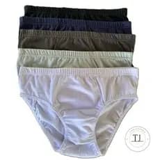 KIT C/10 Cuecas modelo Slip Tradicional adulto 100% algodão premium cores Variadas