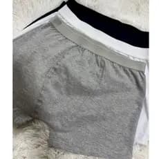 kit 4 Cueca Boxer masculino Algodão premium Tamanho P/M/G/GG