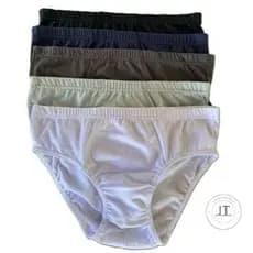 Kit Cueca adulto tradicional modelo Slip com 5/10 unidades confortável