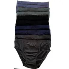KIT 10 Cuecas Slip Tradicional adulto algodão 100% Revenda