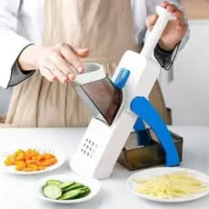 Fatiador Cortador Multifuncional de Legumes Rápido e Prático Verduras Frutas Batata Chopper