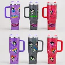 Copo Garrafa Térmica 1200ml Personalizado Meninas Super Poderosas
