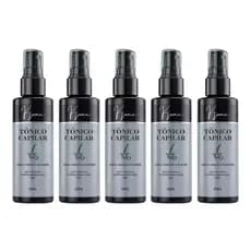 Kit Tônico Poderoso Crescimento Capilar e Anti Queda para Cabelo Barba e Sobrancelhas Kiunic 120ml