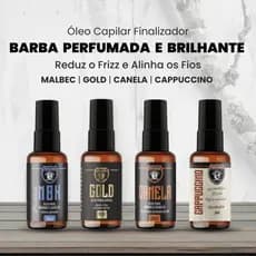 Óleo para Barba e Cabelo Fios Alinhados Perfumados e Hidratados Street Barbers 30ml