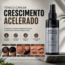 Tônico Fortificante Para Estimular o Crescimento de Cabelo Barba e Bigode Kiunic Street 120ml