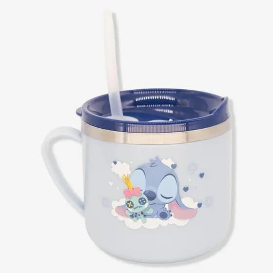 Caneca Flip Stich 290ML Termica com canudo