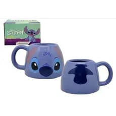 Ornamento Caneca Cerâmica Decorativo Stitch  450ml- Zona Criativa