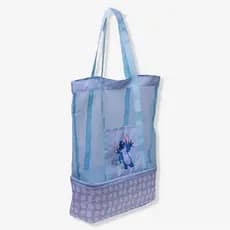 BOLSA  DE PRAIA TEMATICA  C/COMPARTIMENTO TERMICO STITCH