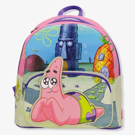 Mini Mochila Patick Bob Esponja Zona Criativa