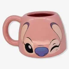 Caneca Decorativa Namorada do Stitch 450ml