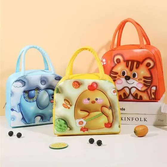 BolsinhaZoo – Bolsa Térmica Infantil com Personagens Divertidos
