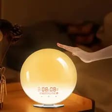 Luminária De Mesa Abajur Radio Wifi Smart Alexa Led Quarto Criança Cyl6803