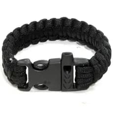 Pulseira Paracord Bracelete Paracord Sobrevivencia Apito