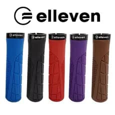 MANOPLA CITY MTB 5 CORES BORRACHA PREMIUM COM TRAVA 130mm - ELLEVEN
