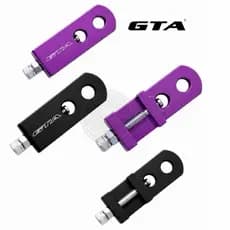 TENSIONADOR / ESTICADOR DE CORRENTE GTA BMX HORIZONTAL EM ALUMÍNIO CNC – PAR (2 UNIDADES)