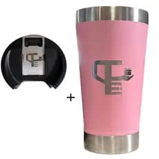 Kit 3, 5  e 10 Copos Térmico e Abridor Personalizado 473ml – Brinde com Tampa e Abridor |Nome Time Logo Evento
