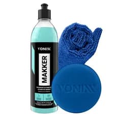 Makker Maquiador Automotivo Renova Pintura Vonixx 500 ml + Pano + Aplicador
