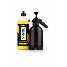 Kit Lavagem Automotiva V-MOL 500ml + Snow Foam 2L Espuma Profissional