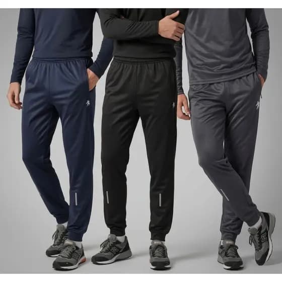 Kit 3 Calças de Treino Masculinas para Academia e Dia a Dia Calças Adulto Calça Masculina Em Promoçao