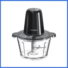 Processador Gaabor 2L 300W – 4 Lâminas Inox, Copo de Vidro, Ideal para Legumes e Carnes